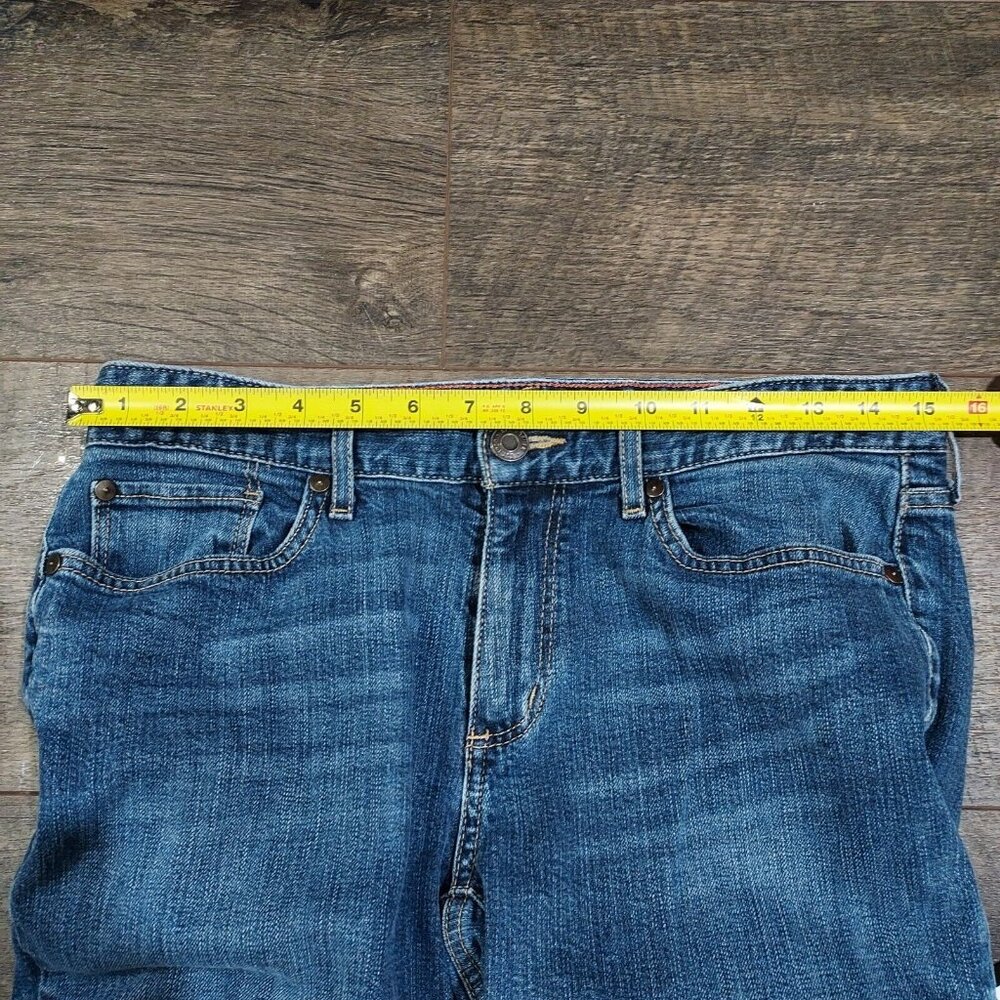 Eddie Bauer Slightly Curvy Bootcut Jeans Blue Size 8 - Picture 3 of 11